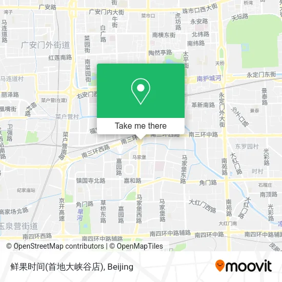 鲜果时间(首地大峡谷店) map