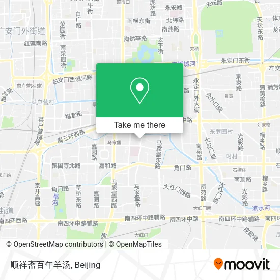 顺祥斋百年羊汤 map