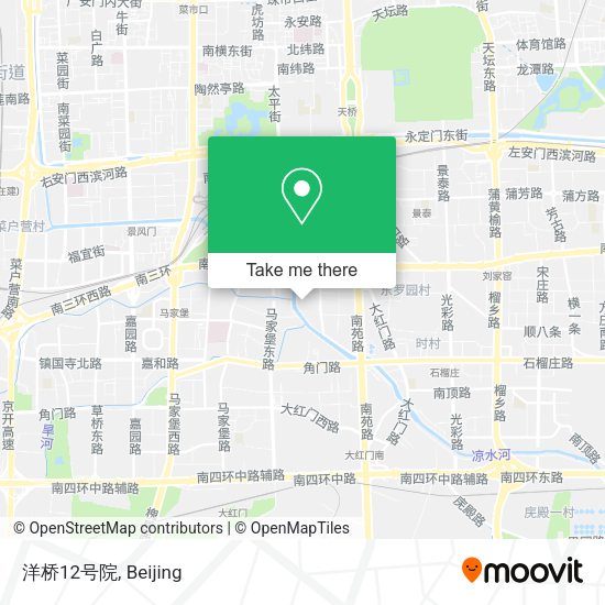 洋桥12号院 map