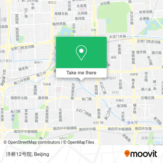洋桥12号院 map