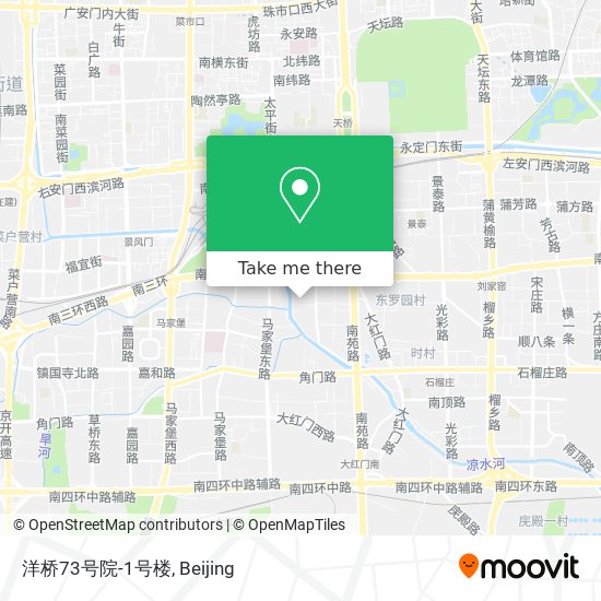 洋桥73号院-1号楼 map