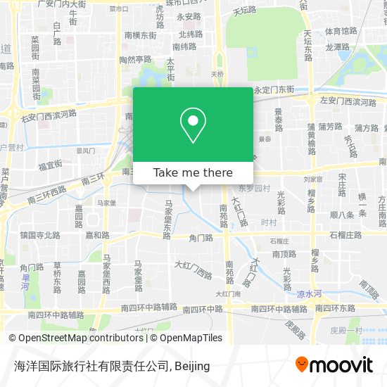 海洋国际旅行社有限责任公司 map