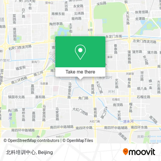 北科培训中心 map