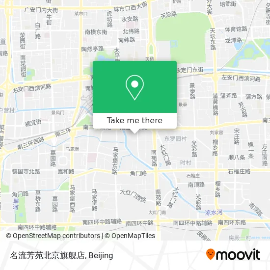 名流芳苑北京旗舰店 map