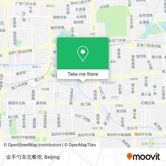 金手勺东北餐馆 map