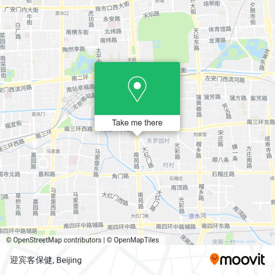 迎宾客保健 map