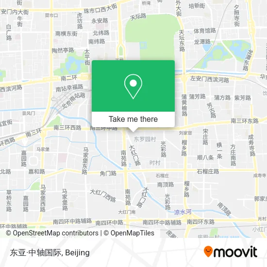 东亚·中轴国际 map