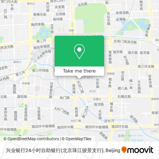 兴业银行24小时自助银行(北京珠江骏景支行) map