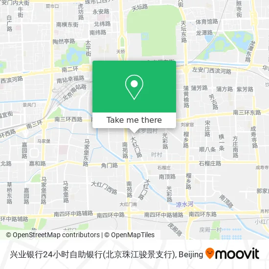 兴业银行24小时自助银行(北京珠江骏景支行) map
