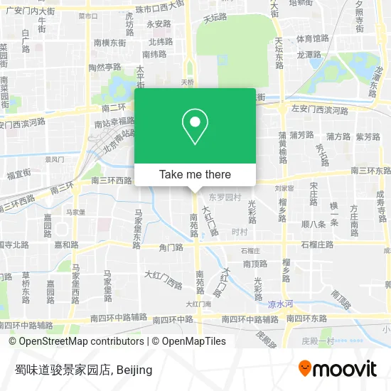 蜀味道骏景家园店 map