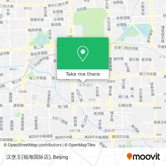 汉堡王(福海国际店) map