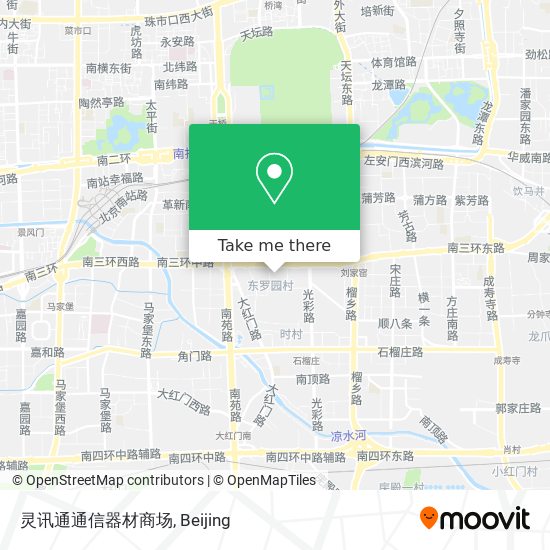 灵讯通通信器材商场 map