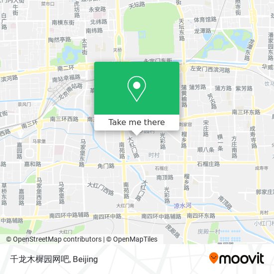 千龙木樨园网吧 map
