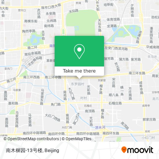 南木樨园-13号楼 map