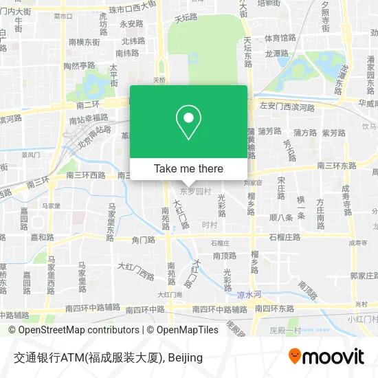 交通银行ATM(福成服装大厦) map