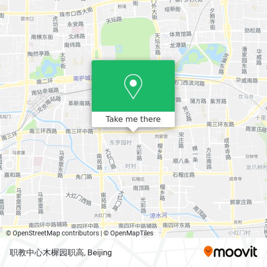 职教中心木樨园职高 map