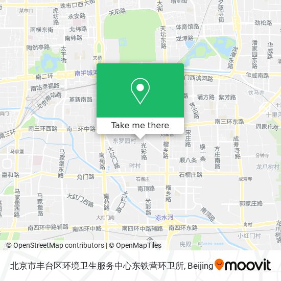 北京市丰台区环境卫生服务中心东铁营环卫所 map