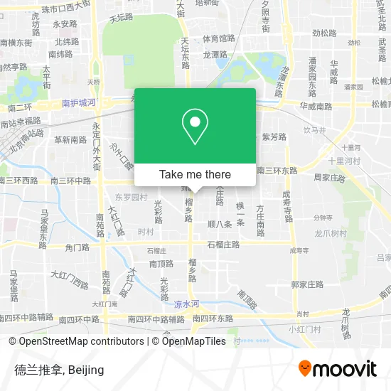 德兰推拿 map
