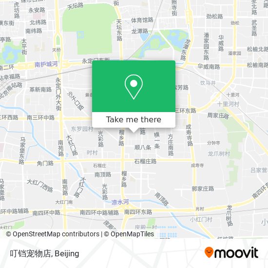 叮铛宠物店 map
