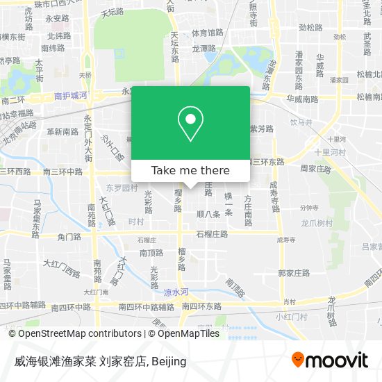 威海银滩渔家菜 刘家窑店 map