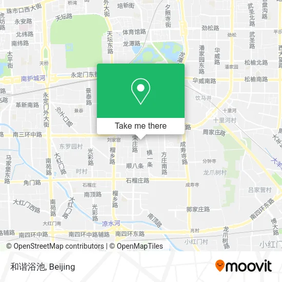 和谐浴池 map