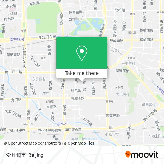 爱丹超市 map