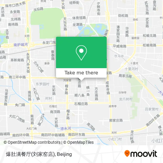 爆肚满餐厅(刘家窑店) map