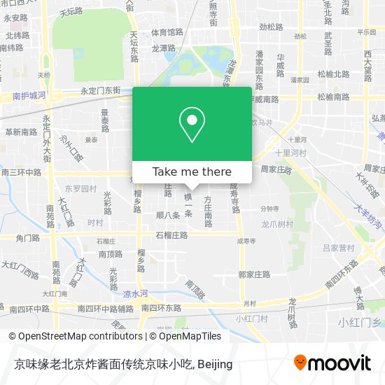 京味缘老北京炸酱面传统京味小吃 map