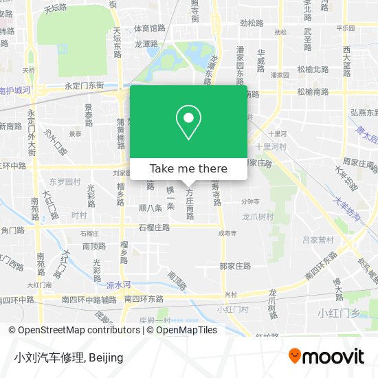 小刘汽车修理 map