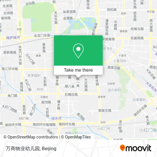 万商物业幼儿园 map