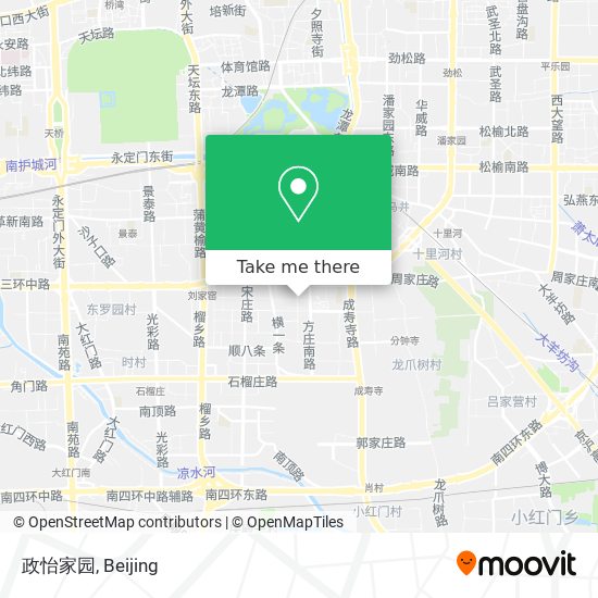 政怡家园 map
