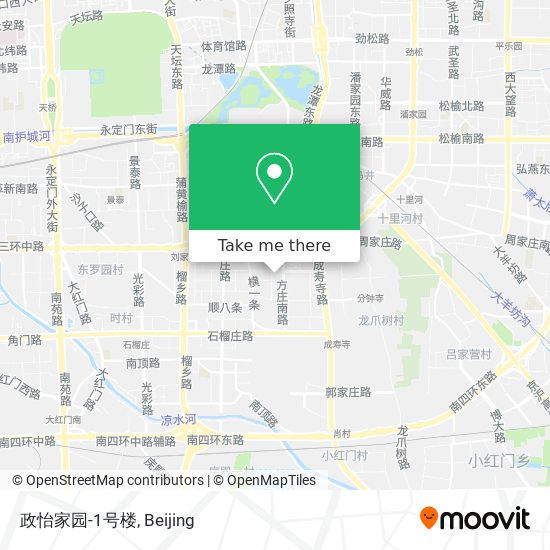 政怡家园-1号楼 map
