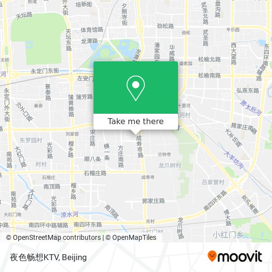 夜色畅想KTV map