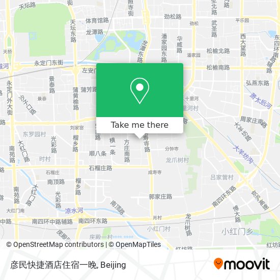 彦民快捷酒店住宿一晚 map