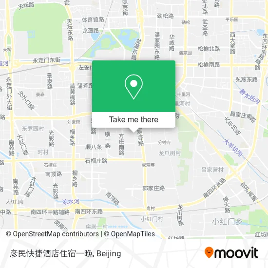 彦民快捷酒店住宿一晚 map