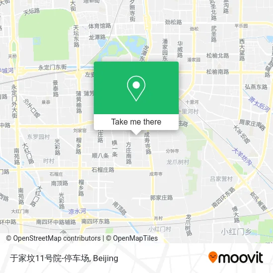 于家坟11号院-停车场 map