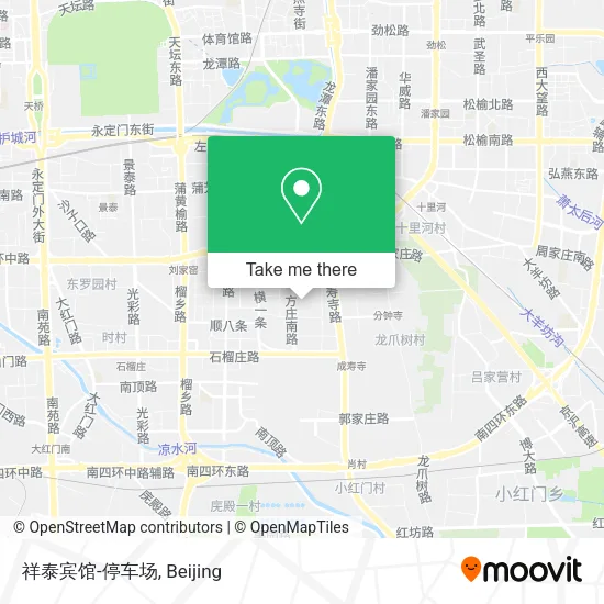 祥泰宾馆-停车场 map