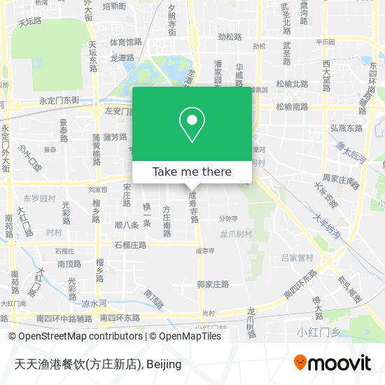 天天渔港餐饮(方庄新店) map