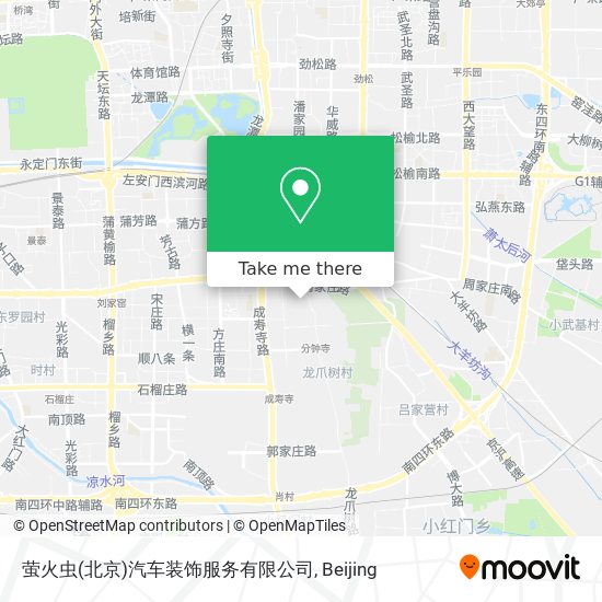 萤火虫(北京)汽车装饰服务有限公司 map