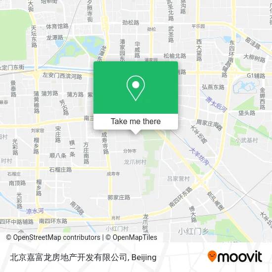 北京嘉富龙房地产开发有限公司 map
