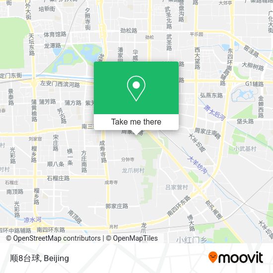顺8台球 map