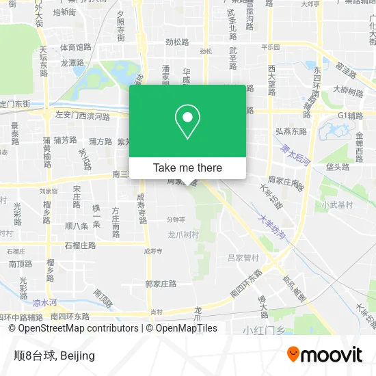 顺8台球 map