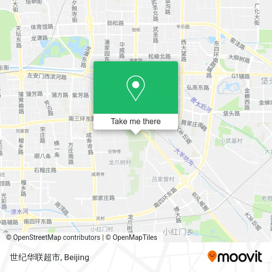 世纪华联超市 map