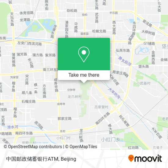 中国邮政储蓄银行ATM map