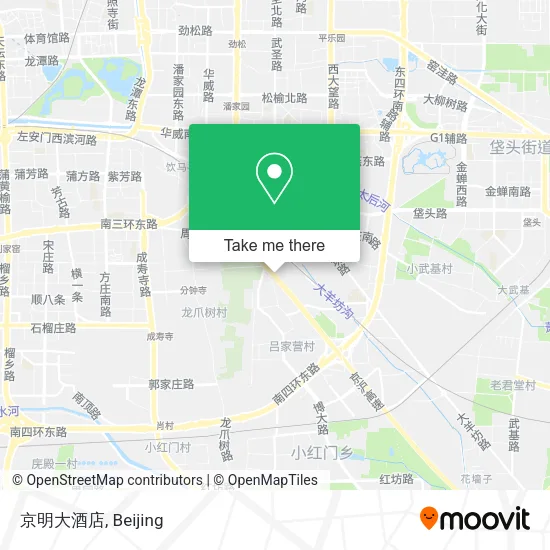 京明大酒店 map