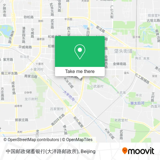 中国邮政储蓄银行(大洋路邮政所) map