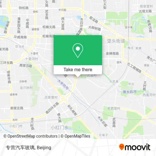 专营汽车玻璃 map