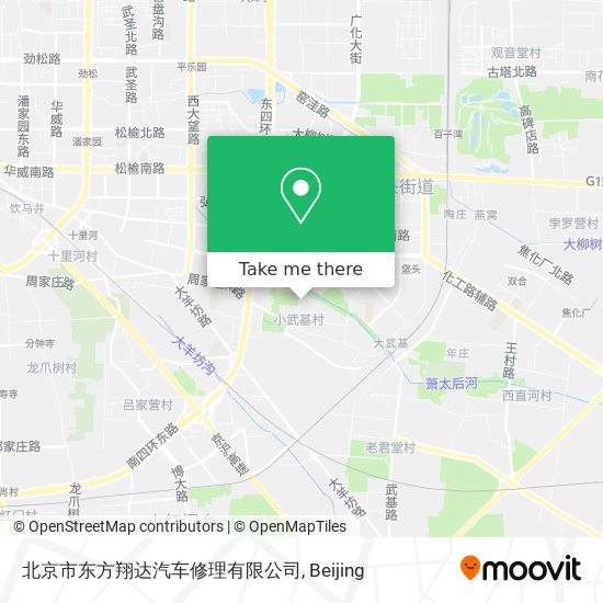 北京市东方翔达汽车修理有限公司 map