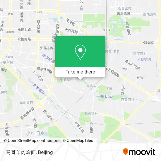 马哥羊肉烩面 map