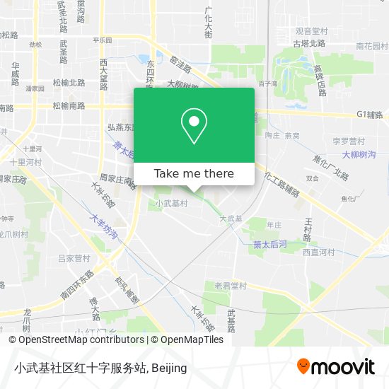 小武基社区红十字服务站 map